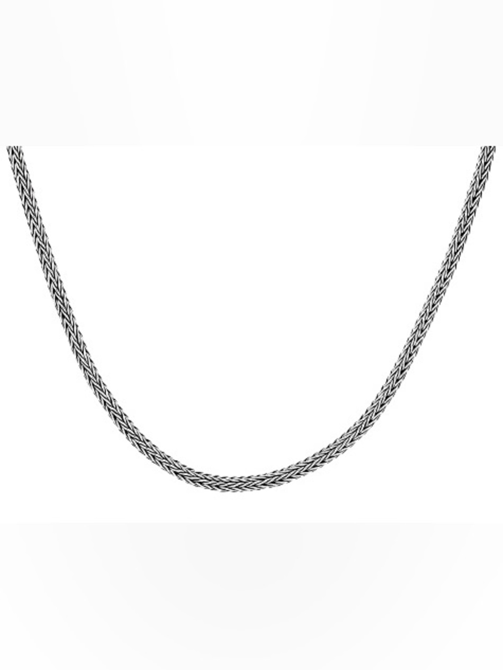 Sterling Silver Tulang Naga 18” Chain Necklace 2.5mm NWOT